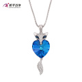 XN4725-xuping fashion jewelry Crystals from Swarovski, silver color fox pendants